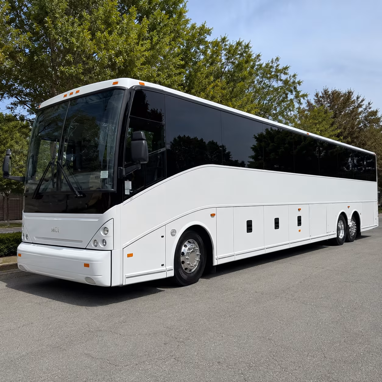 charter buses for independence weddings and rehearsal dinners