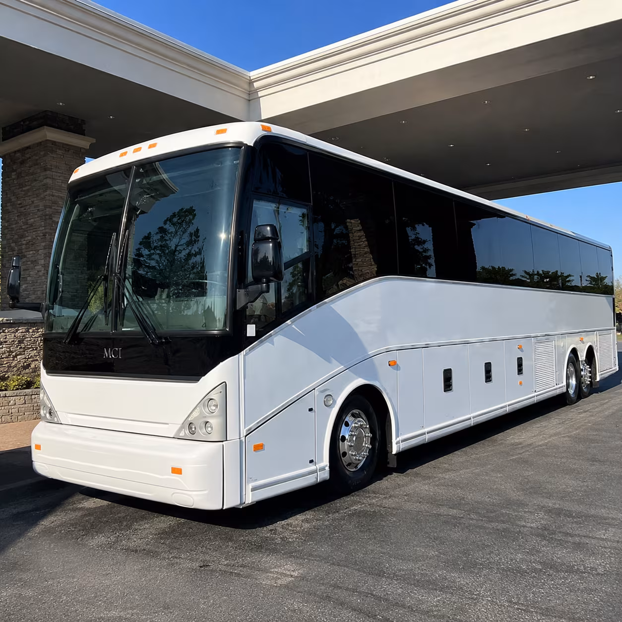 independence bus rental service area
