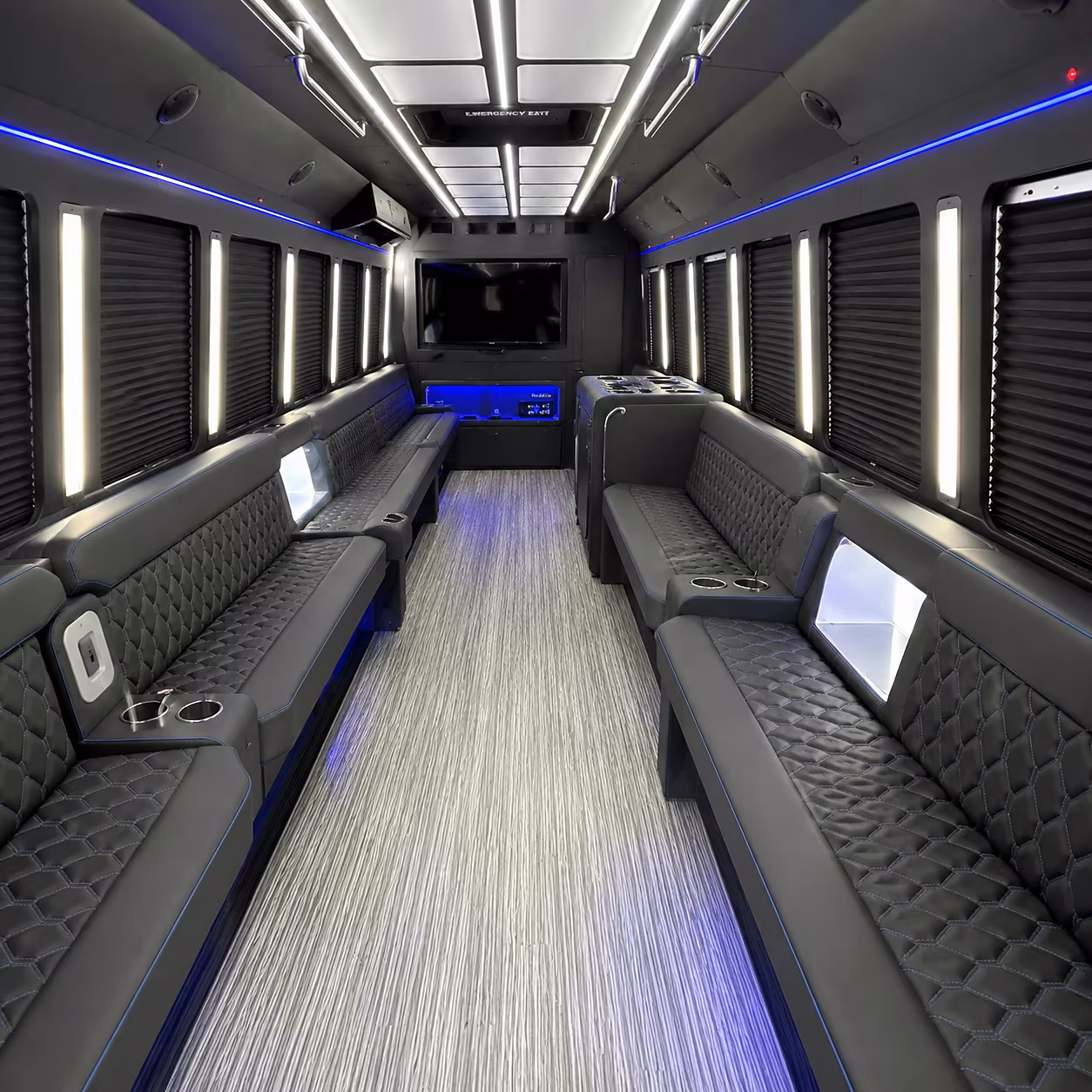 independence charter bus interior 2