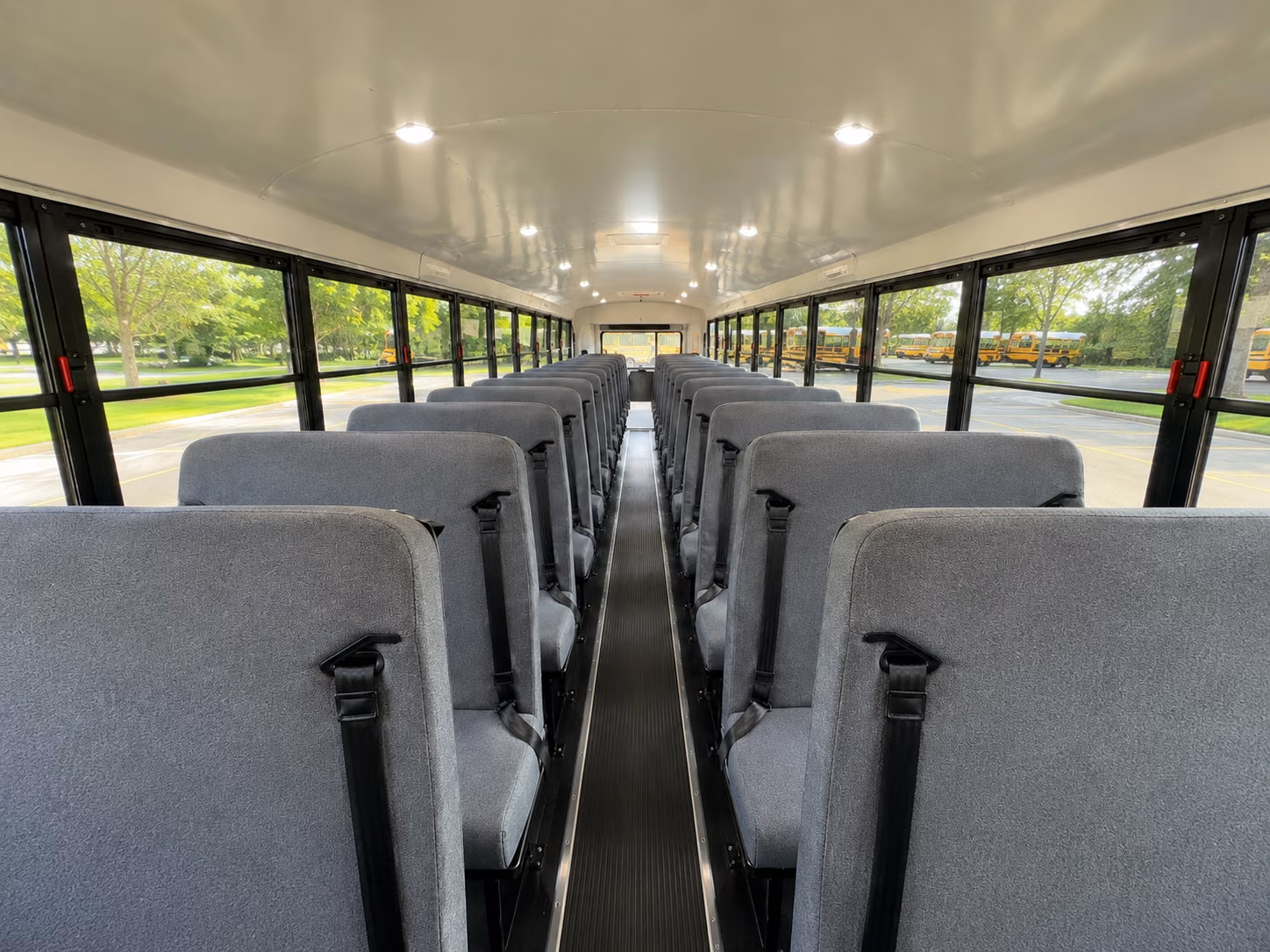 independence school bus interior