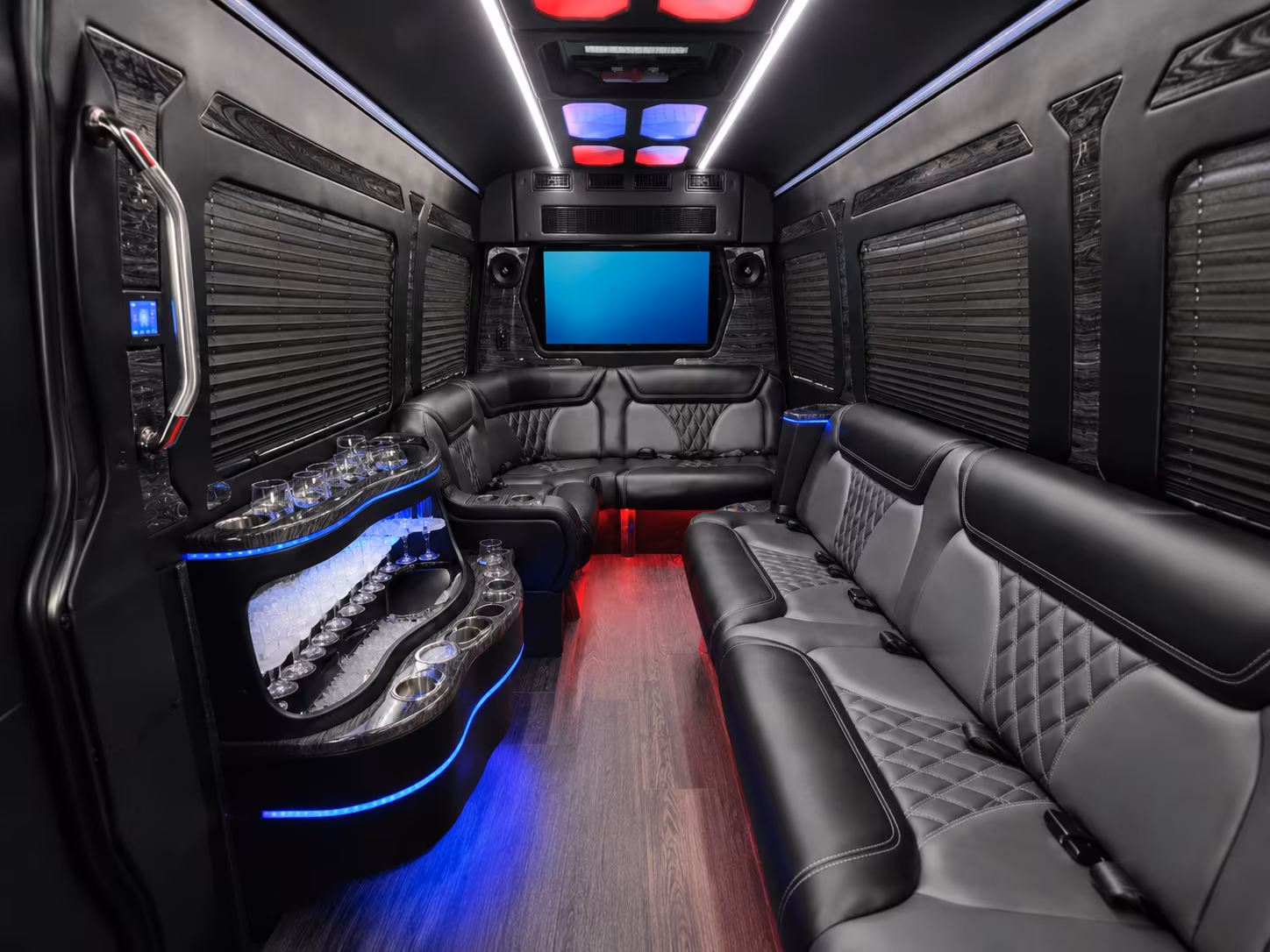 independence sprinter limousine inside