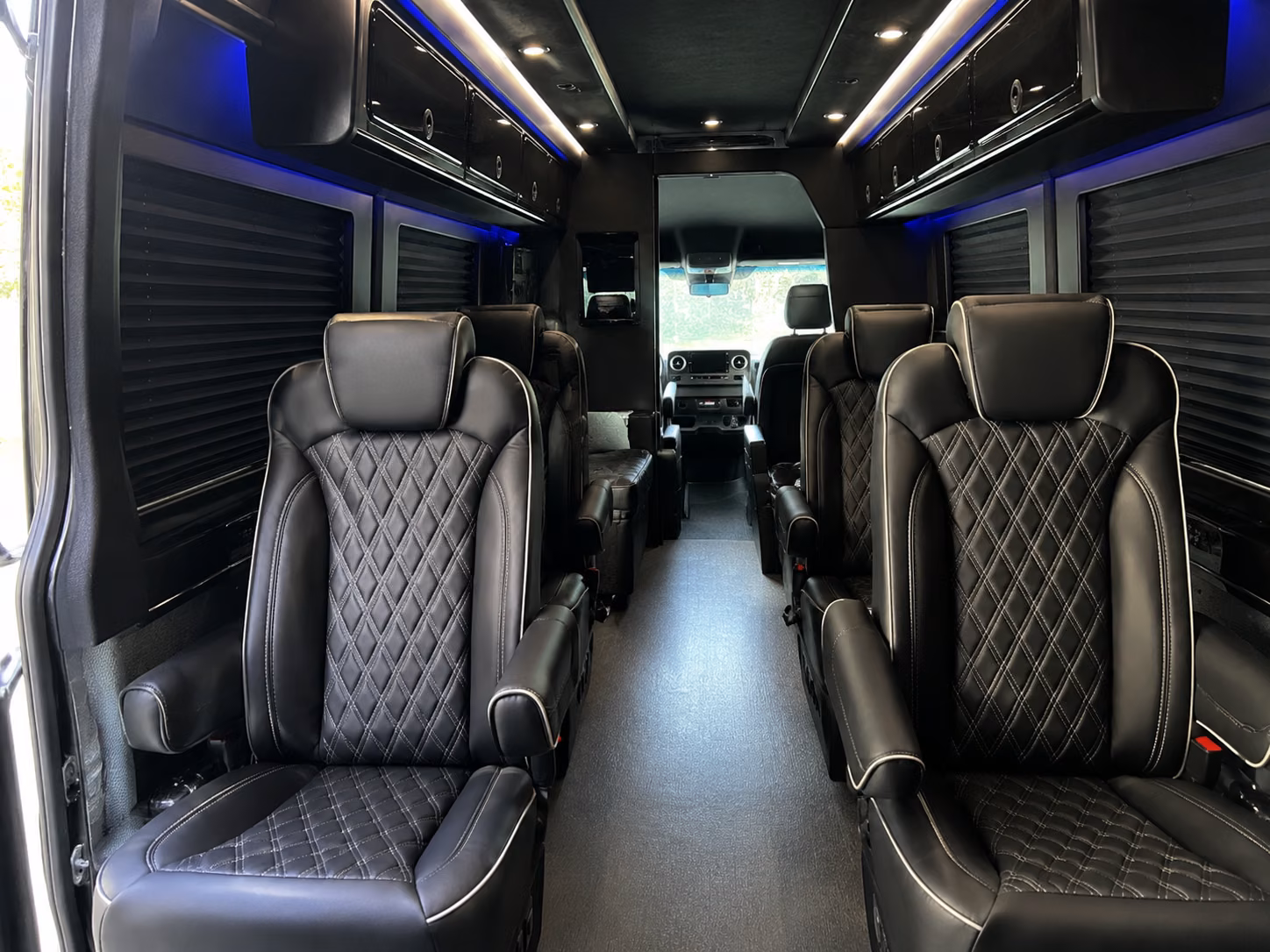 independence sprinter van with driver inside