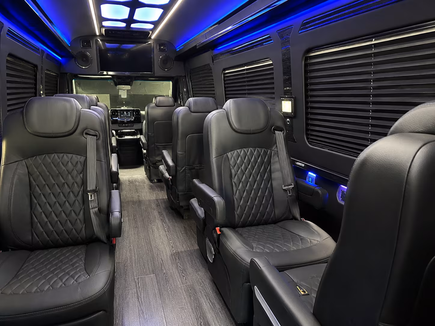 independence sprinter van with driver interior