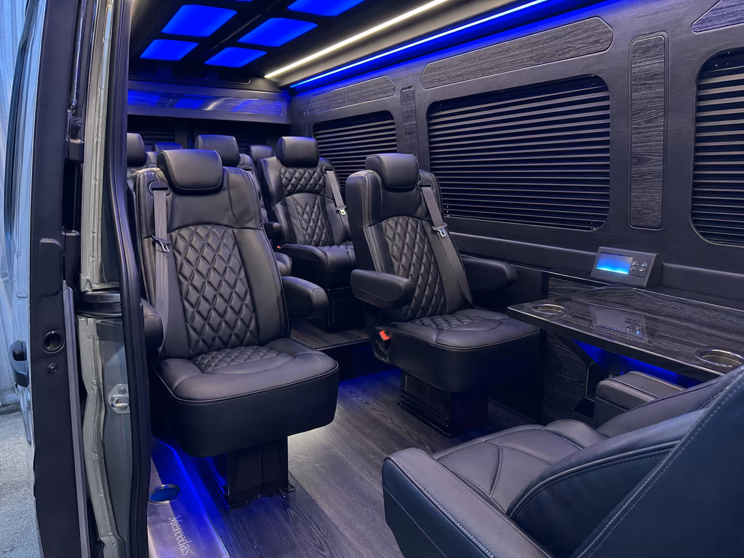 sprinter van transportation for groups and events across independence