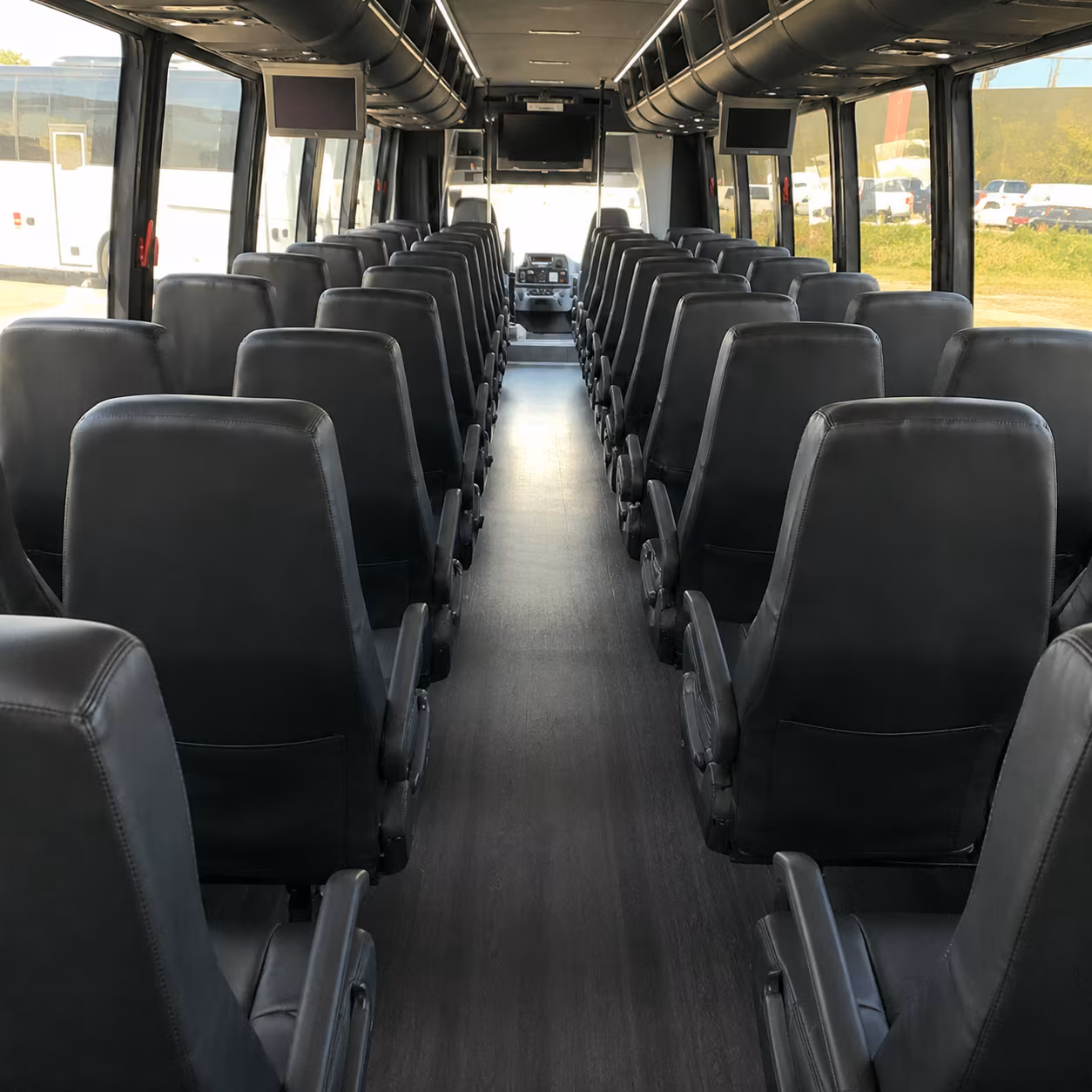 wedding guest shuttle buses between independence hotels and ceremony venues